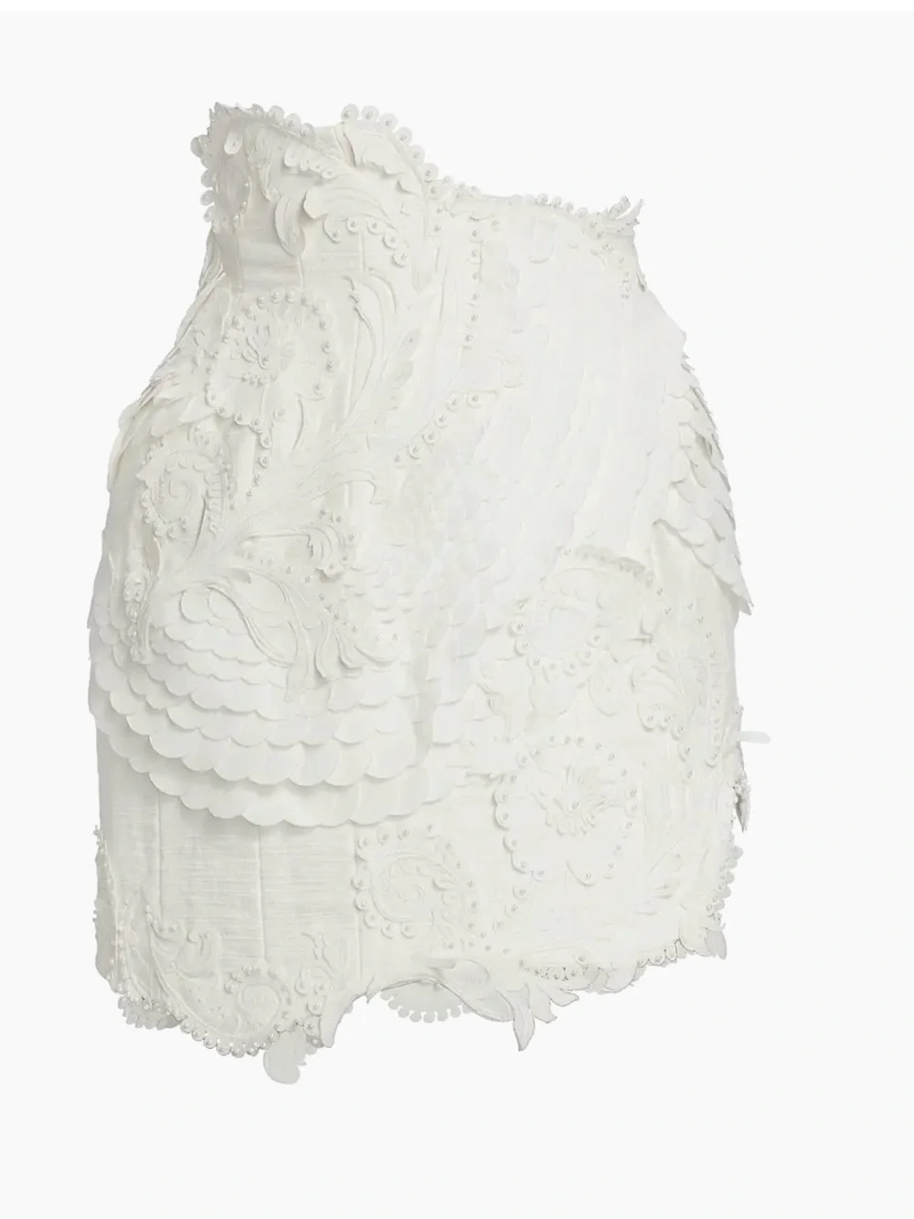 Zimmermann Tama Appliqué Filagree Mini Skirt size 2 Runway Collection Rare - Picture 5 of 15
